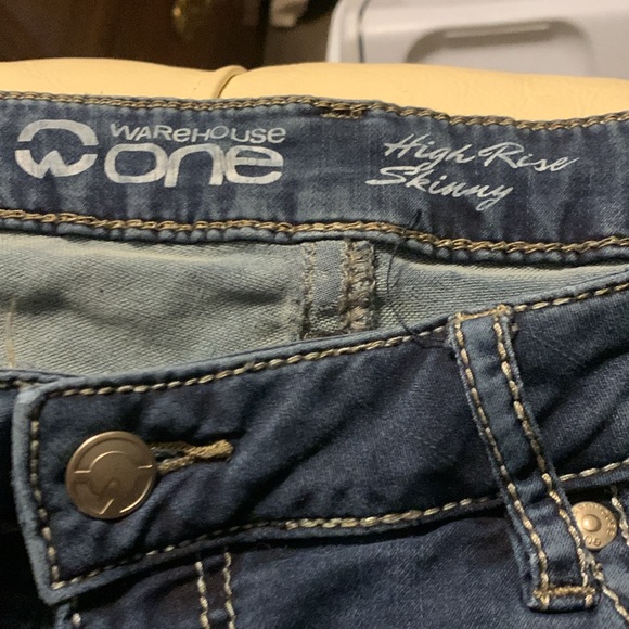 Wearhouse one high rise skinny jeans - Picture 3 of 5